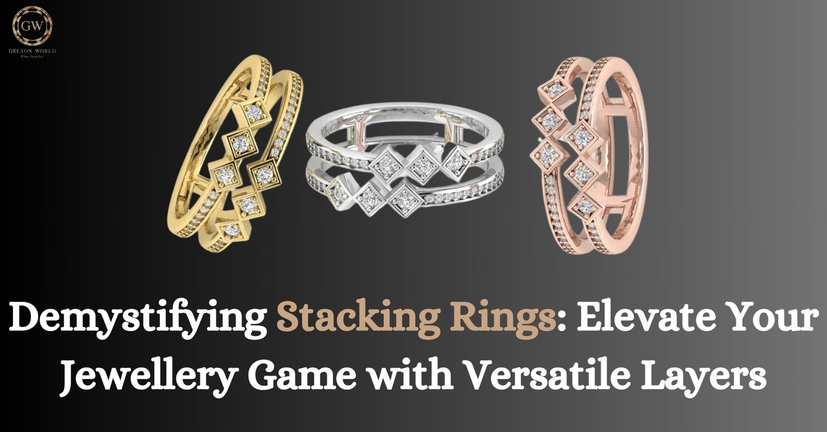 stackable rings for women