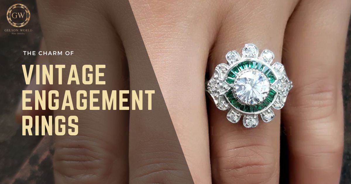 Vintage engagement rings