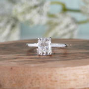 2 Ct Radiant Cut Moissanite Engagement Ring