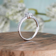 Promise Rings For Women, Small Stone Anniversary Ring, Classic Ring