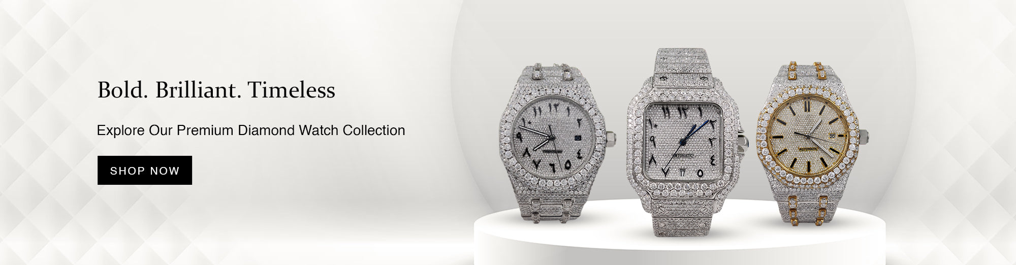 Hip Hop Iced Out Luxury Watches