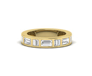 Half Eternity Baguette Wedding Ring