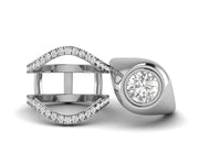 Customizable Ring Enhancer, Aggie ring enhancer, Aggie ring wrap, Aggie ring guard, college ring enhancer Wrap, Round Shape Enhancer