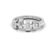 Five-Stone Baguette Engagement Ring