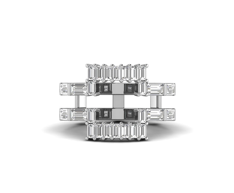 Baguette Engagement Ring Jacket