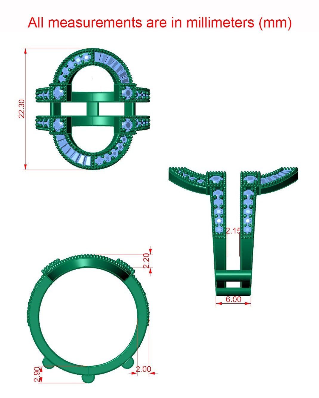 Aggie Ring Enhancer, Customizable Ring Enhancer, Aggie ring wrap, Aggie ring guard, college ring enhancer, College Wrap, Oval Shape Enhancer